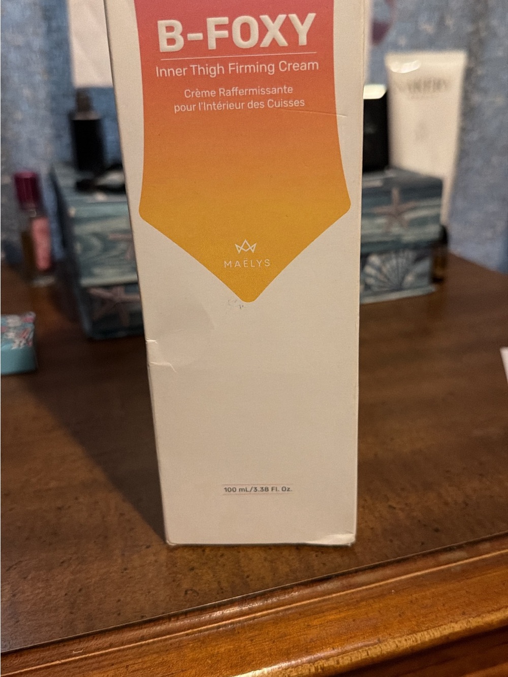 B-FOXY Inner Thigh Firming Cream — White & Orange